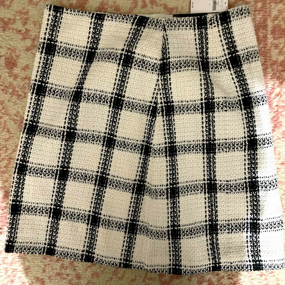 Banana Republic Tweed A-line skirt NWT